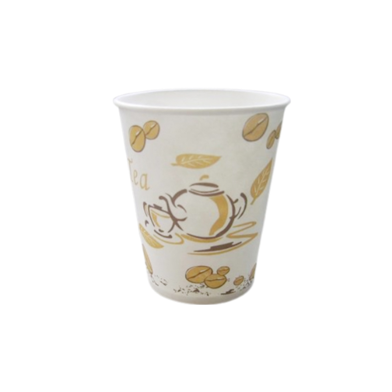 What effect does the coating on the inner wall of the paper cup have on hygiene?