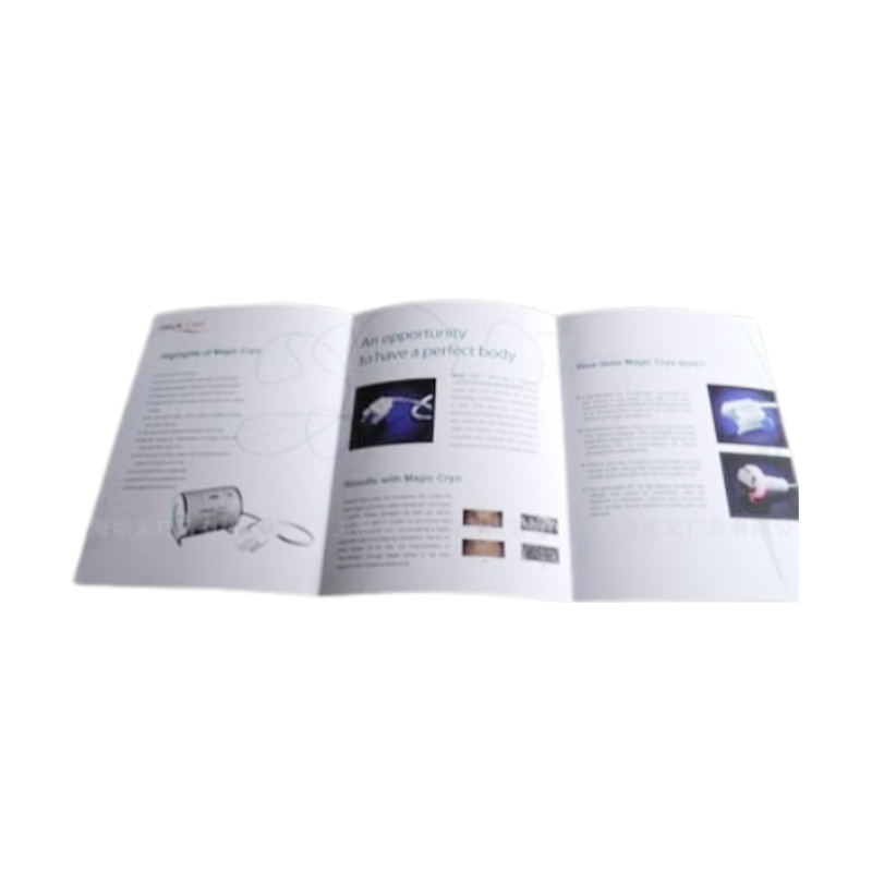 How do brochures balance information density and reading comfort?